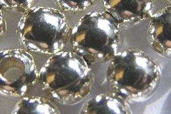 <14.95g/100> sterling silver 5mm round bead, 1.5mm hole 
