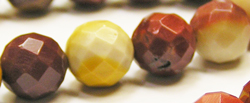  moukaite 10mm faceted round beads - sold as loose beads 