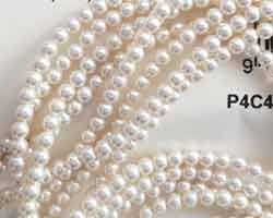  swarovski 5810 creamrose light 4mm pearl bead (100ps) 