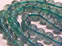  string of blue rainbow fluorite beads, A GRADE, 8mm highly polished, approx 50 beads per string 