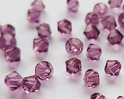  ** SERINITY CRYSTALS ** 5328 iris 4mm bicone bead, Serinity Crystals are a like-for-like made in Austria Swarovski replacement 