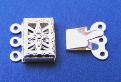 silver plated clasps (239)