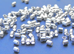 silver plated crimps (242)
