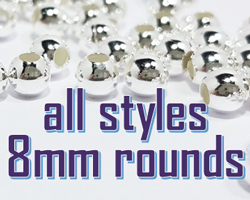 beads : round : 8mm (all) (597)