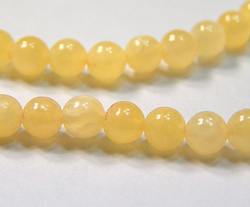  string of calcite 4mm round beads - approx 98 per string 