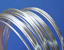  wire diameter 0.2mm, length 25 meters, silver plated round copper wire 