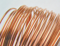  ANTI TARNISH: wire diameter 1.25mm, length 3 meters, round copper wire 