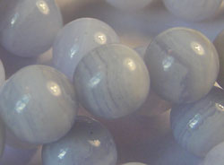  blue lace agate 10mm round bead 