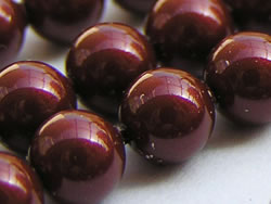  swarovski 5810 bordeaux 3mm pearl bead (200ps) 