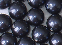  swarovski 5810 night blue 5mm pearl bead (100ps) 