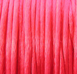  spool of red bugtail - multistranded satin - approx 1mm thick - sold per 200 foot reel only 