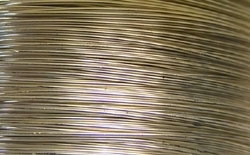  5 foot length sterling silver, full hard, 24 gauge round wire 