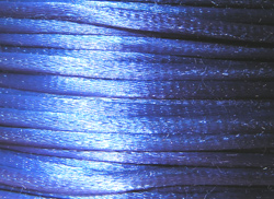 meter royal blue rattail - tightly woven multistranded satin - approx 2mm thick - sold per meter 
