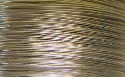  sterling silver 26 gauge (aprox 0.404mm diameter) soft round wire - sold per foot 