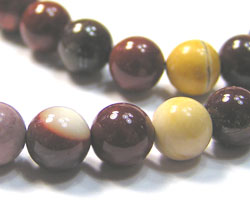  string of moukaite 6mm round beads (approx 60 beads per string) 