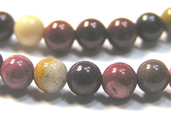  string of moukaite 4mm round beads - approx 98 per string 
