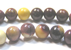  moukaite 8mm round beads 