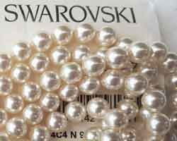  swarovski 5810 cream 8mm pearl bead (50ps) 