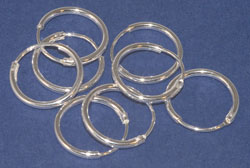  pairs of sterling silver, stamped 925, 12mm x 1.25mm round hoops 