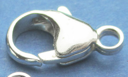  <135.85g/100> sterling silver stamped 925 16mm x 9.2mm round lobster clasp 