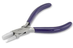  beadalon nylon jaws pliers - one side is round nose & the other side is flat nose 