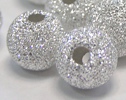  <36.2g/100> sterling silver 6mm laser cut round bead, 1.8mm hole 