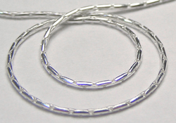  cm's - SOLD IN METRIC LENGTHS -  sterling silver 0.75mm cardano beading / stringing chain 