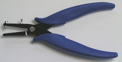  beadalon hole punch pliers, creates 1.8mm holes in flat leather, soft sheet metal, organza and thin plastics 