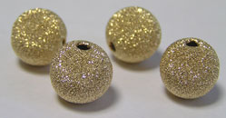  gold fill 10mm laser cut round bead, 2mm hole 