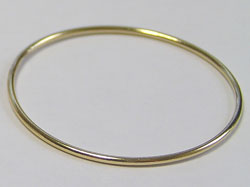  gold fill 30mm, 18 gauge (approx 1mm) closed ring 