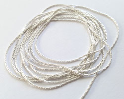  cm's - SOLD IN METRIC LENGTHS -  sterling silver 0.5mm cardano beading / stringing chain 