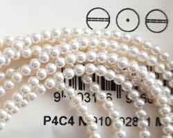  swarovski 5810 creamrose light 3mm pearl bead (200ps) 