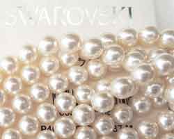  swarovski 5810 creamrose light 8mm pearl bead (50ps) 
