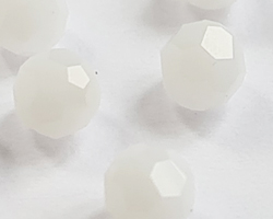  swarovski 5000 4mm white alabaster round bead 