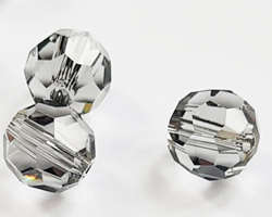  swarovski 5000 6mm black diamond round bead 