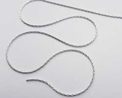 sterling silver 0.7mm cardano beading / stringing chain *sold per cm - 5 units is 5cm, 100 units is 100cm=1 meter*
